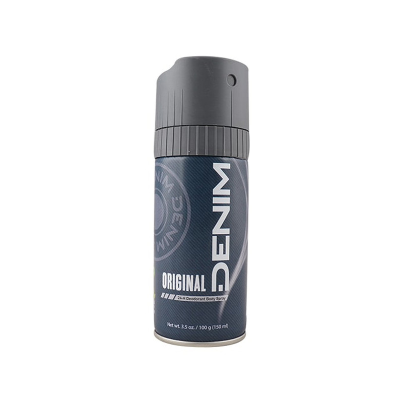 Denim Black Deodorant Body Spray (Imported), 150ml