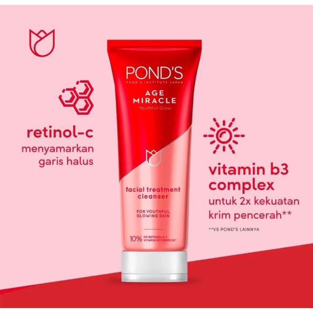 PONDS AGE MIRACLE FACE WASH