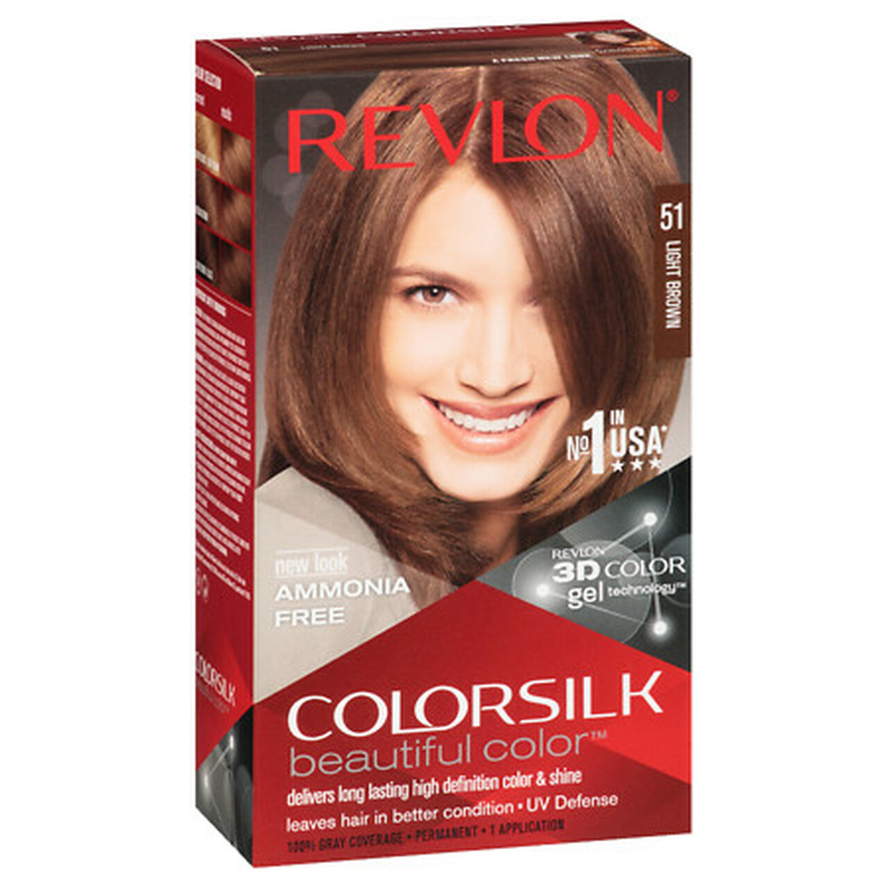 REVLON HAIR COLOUR LIGHT BROWN 20